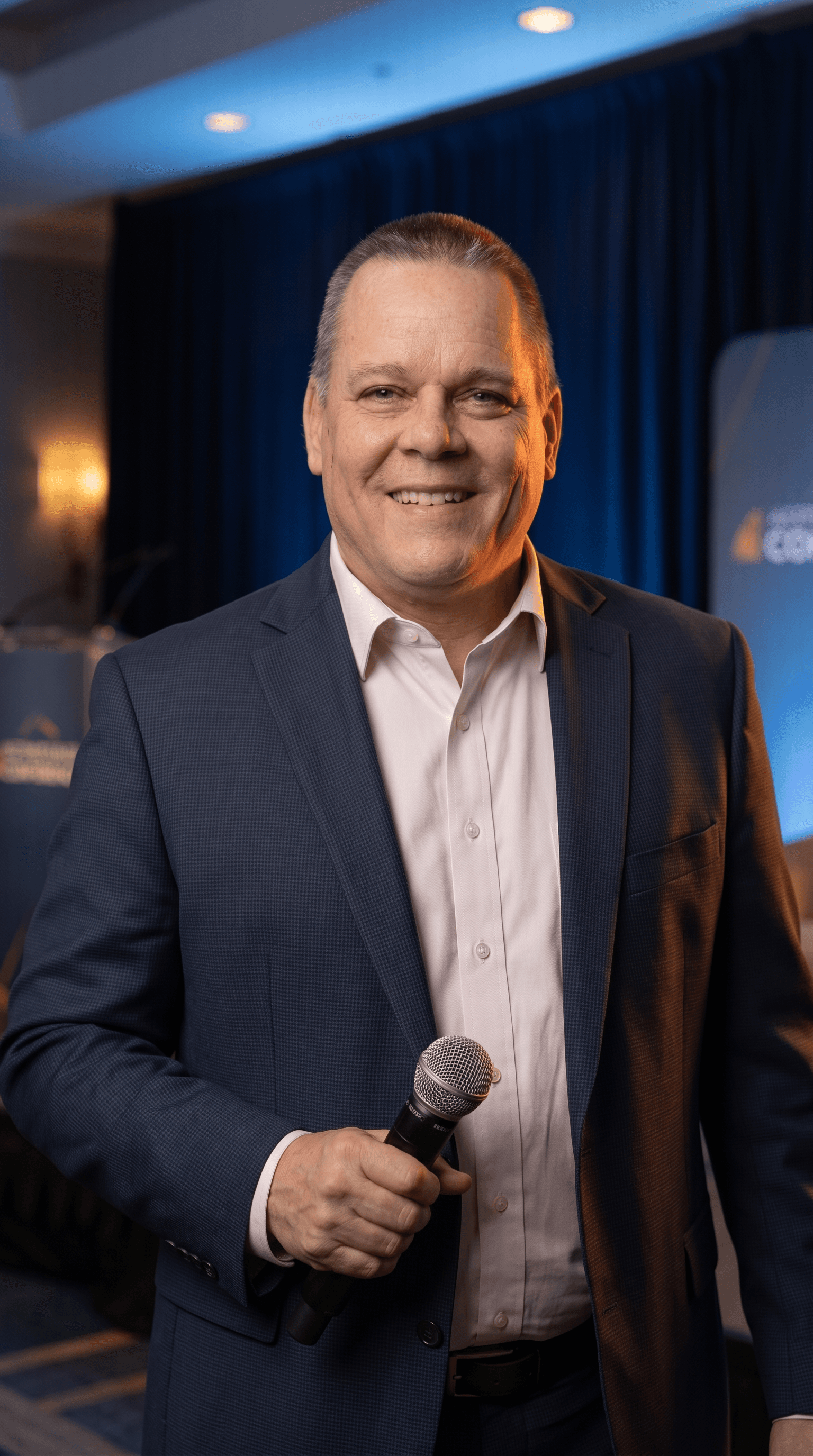 Steve Wormer at speaking event